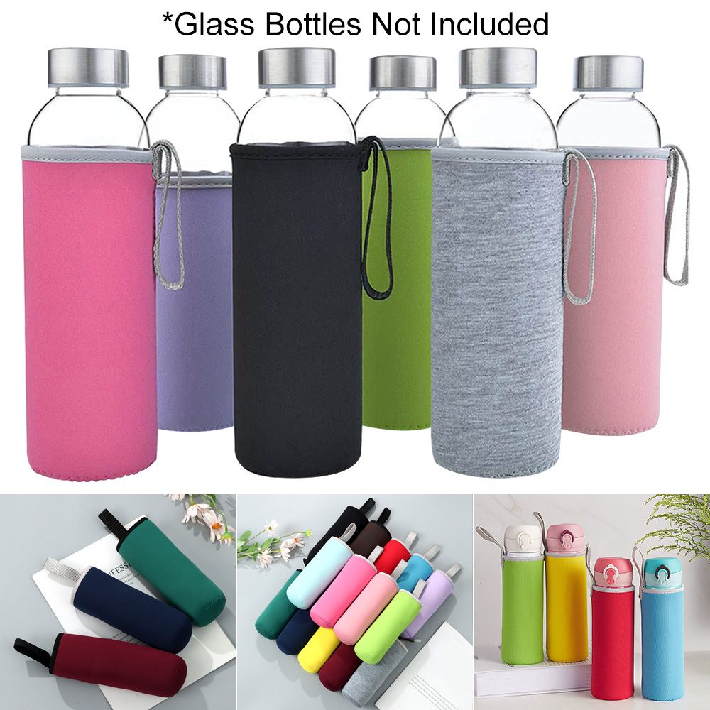 Outdoor Sport Glass Water Bottle - حقيبة رياضية خارجية، غطاء محمول لكوب