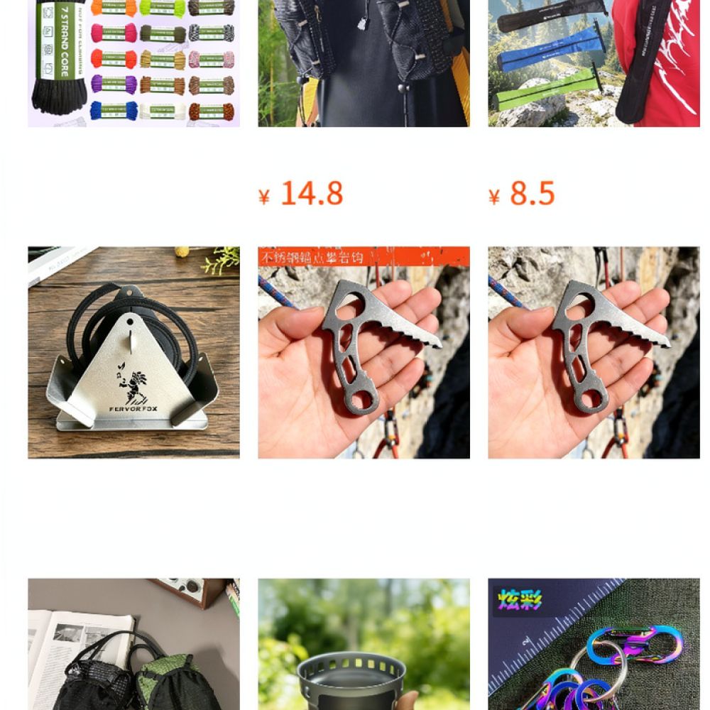 حقيبة طباشير تسلق الصخور خفيفة - مراجعة Outdoor Sport Climbing Gear وسعره