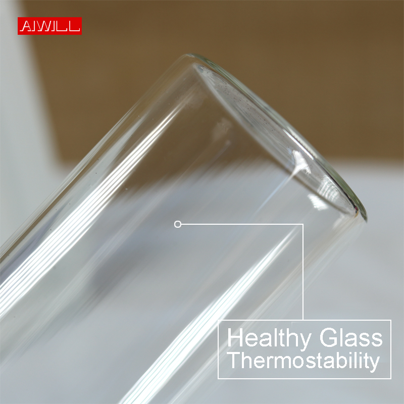 AIWILL زجاجة مياه رياضية زجاجي - مراجعة Outdoor Sport Glass Water Bottle وسعره