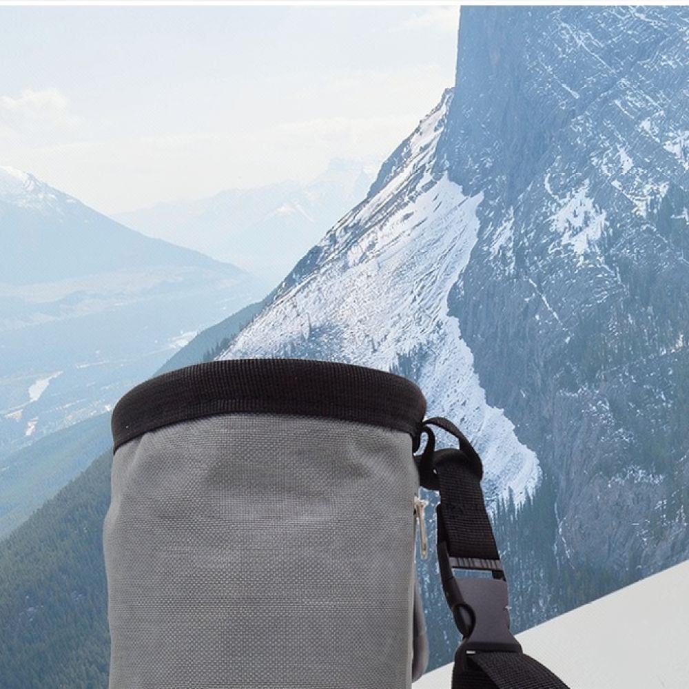 حقيبة طباشير تسلق الصخور المحم - مراجعة Outdoor Sport Climbing Gear وسعره